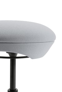 TOPSTAR Sitness HOP HIGH taburet – čierna/sivá, ergonomická kancelárska stolička na aktívne sedenie 3