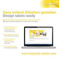 TopStick 8734 Univerzálne samolepiace etikety, 105x57 mm, 10 ks/hárok, 1000 ks, A4, biele, matné, potlačiteľné 7
