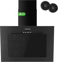 TopStrong 60 cm-es Páraelszívó LED Világítással, 350 m³/h Szívóerő, Aktívszén Szűrő, 3 Fokozat 1