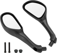 Topteng Visszapillantó Tükör Szett - Bal és Jobb Oldali, Gilera Runner 125/180/200/50 SP és Piaggio NRG Power TPH Modellekhez, Fekete 7