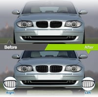 TOPTHAN BMW 1-es E81 E82 E87 E88 Fényes Fekete Vesekagyló Rács 2008-2011 7