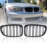 TOPTHAN BMW 1-es E81 E82 E87 E88 Fényes Fekete Vesekagyló Rács 2008-2011 1