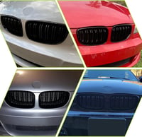 TOPTHAN BMW 1-es E81 E82 E87 E88 Fényes Fekete Vesekagyló Rács 2008-2011 3