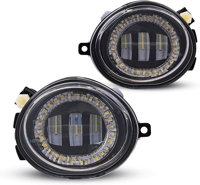 TOPTHAN LED Ködlámpa BMW E46 3-as Sorozathoz (320i 323i 325i 325xi 330i 330xi M3) - Sport Csomagos Modellekhez - Vízmentes Első Ködlámpa Sze