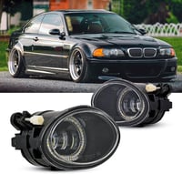 TOPTHAN LED Ködlámpa BMW E46 3-as Sorozathoz (320i 323i 325i 325xi 330i 330xi M3) - Sport Csomagos Modellekhez - Vízmentes Első Ködlámpa Sze 7