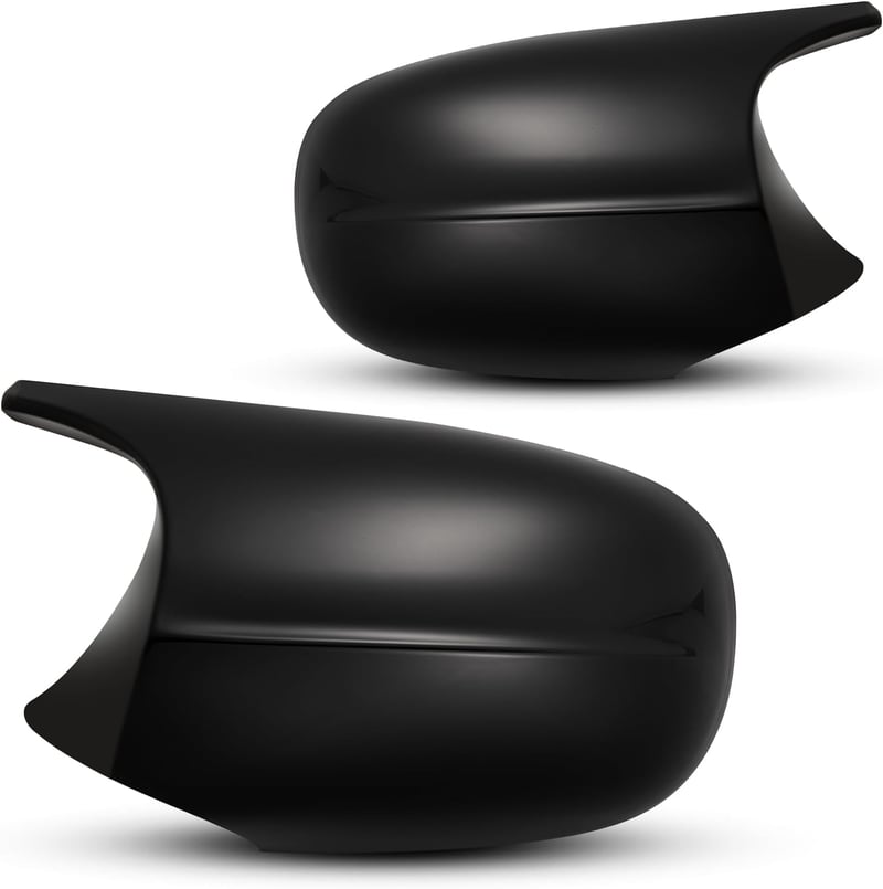 TOPTHAN Tükörburkolat BMW 3-as Sorozat E90 E91 E92 E93 2008-2013 Oldalsó Visszapillantó Tükör Ház Bal Jobb Fényes Fekete