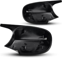 TOPTHAN Tükörburkolat BMW 3-as Sorozat E90 E91 E92 E93 2008-2013 Oldalsó Visszapillantó Tükör Ház Bal Jobb Fényes Fekete 4
