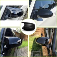 TOPTHAN Tükörburkolat BMW 3-as Sorozat E90 E91 E92 E93 2008-2013 Oldalsó Visszapillantó Tükör Ház Bal Jobb Fényes Fekete 8