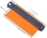 TOPWAY Kontúr Mérce 250mm Alakmásoló Szerszám Csempékhez és Fához 8