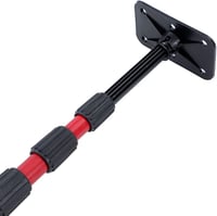 TOPWAY Teleszkópos Lézerszintező Rúd 115-350 cm - Állítható Magasságú Padlótól Mennyezetig Tartó Állvány Konzollal és Hordtáskával 6