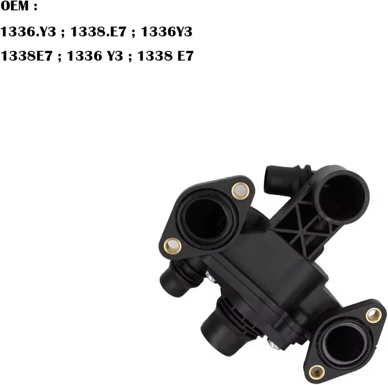 TOPWHEEL Hűtőfolyadék Termosztát és Ház Citroën C5 C6 Peugeot 407 607 2.7 3.0 HDi