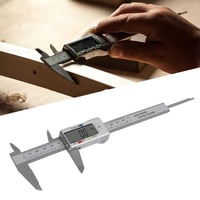 Topyond Digitális Tolómérő 150mm LCD Kijelzővel, Vízálló Porálló Precíziós Mérőeszköz Háztartási és Ipari Használatra 9