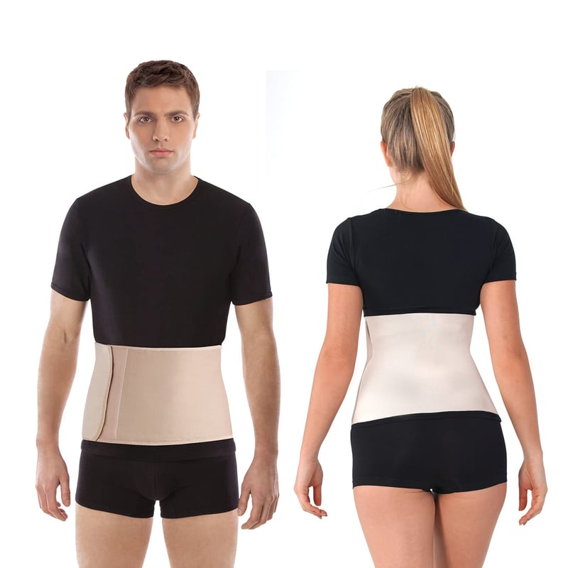 TOROS-GROUP Szülés Utáni Hasprés Rugalmas Pocakszalag 24cm Postpartum Binder