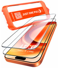 TORRAS edzett üveg képernyővédő iPhone 17 Pro Max-hoz, 9H+, tokkompatibilis - 2 db 1