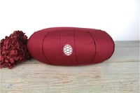 TORTUGA MEDITATION & YOGA Félhold Meditációs Párna Búzahéj Töltettel 15cm Pamut Borítás 3
