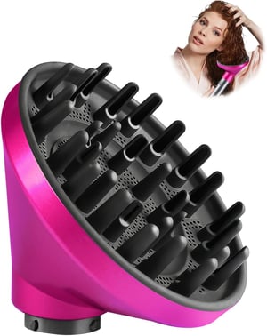 TOSAGE diffúzor fej Dyson Airwrap HS01/HS05/HS08 stylerhez - fukszia