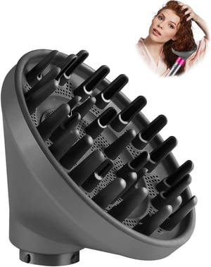 TOSAGE diffúzor fej Dyson Airwrap HS01/HS05/HS08 stylerhez - szürke