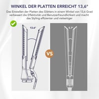 TOSAGE Airwrap Hajegyenesítő Fej Airflow Technológiával, HS01 HS05 Kompatibilis, Kék 8