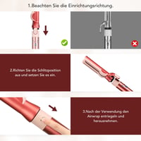 TOSAGE Airwrap Egyenesítő Fej Légáramlás Technológiával HS01 HS05 Fukszia 6