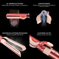 TOSAGE Airwrap Egyenesítő Fej Légáramlás Technológiával HS01 HS05 Fukszia 4