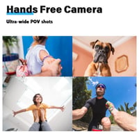 TOSBARRFT 1080P POV Pro telová kamera s 360° otočným magnetickým klipom, 150-minútovou výdržou batérie, vodotesná nositeľná kamera na bicyklovanie a turistiku (32 GB) 8