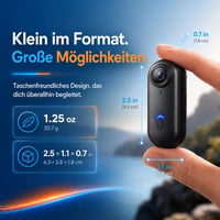 TOSBARRFT 4K telesná kamera so zvukom a sledovaním videa, vodotesná, s magnetickou 360° sponou, 120-minútovou výdržou batérie, na bicyklovanie a prechádzky, 64 GB (4K-P-64G) 7