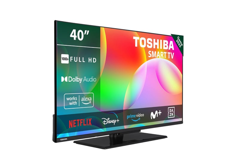 Toshiba 40LV3563DG 40" Smart TV – Full HD 1920x1080, HDR, WiFi, kompatibilný s Alexa, so stredovým podstavcom