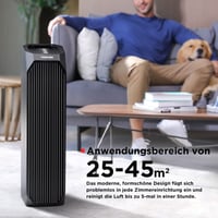 Toshiba CAF-Z45FR 3-u-1 pročistač zraka s H13 HEPA filtrom, filtrom s aktivnim ugljenom, UV svjetlom, 228 m³/h CADR, 99,7% učinkovitošću filtracije, za prašinu, pelud 5