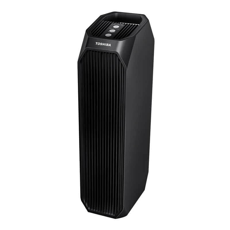 Toshiba CAF-Z45FR 3-u-1 pročistač zraka s H13 HEPA filtrom, filtrom s aktivnim ugljenom, UV svjetlom, 228 m³/h CADR, 99,7% učinkovitošću filtracije, za prašinu, pelud