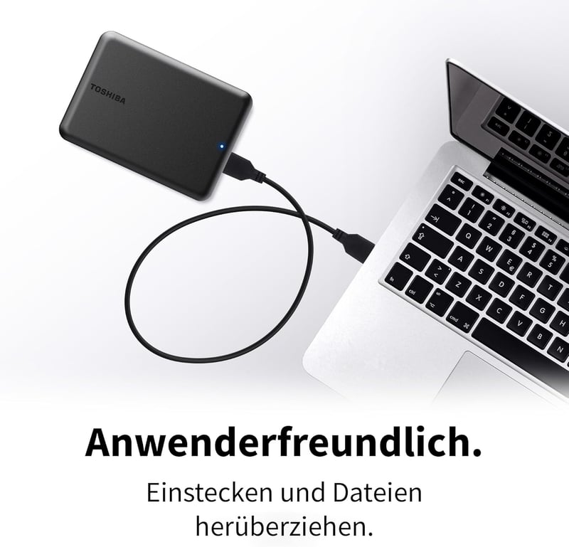 Toshiba Canvio Partner 1TB hordozható külső merevlemez USB 3.2 - 1 TB, Canvio Partner