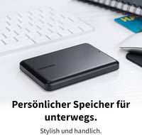 Toshiba Canvio Partner 1TB hordozható külső merevlemez USB 3.2 - 1 TB, Canvio Partner 5