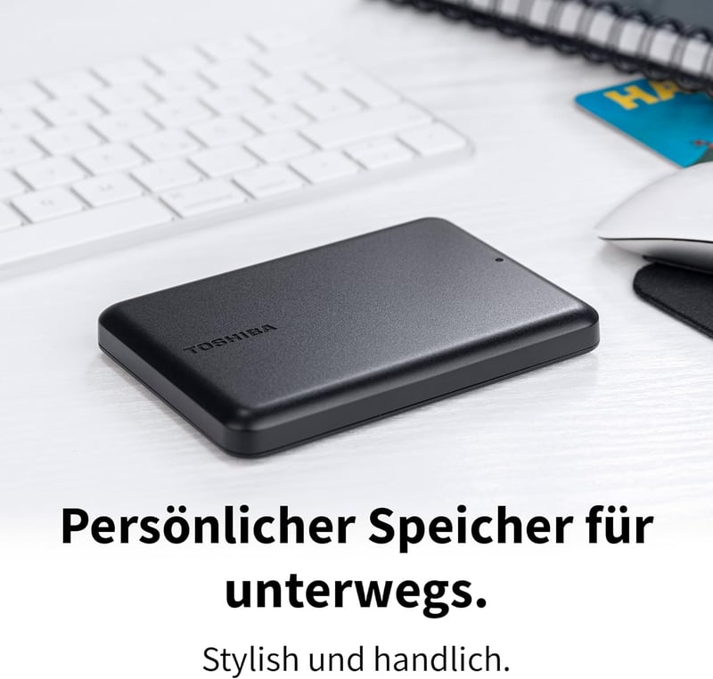 Toshiba Canvio Partner 1TB hordozható külső merevlemez USB 3.2 - 1 TB, Canvio Partner