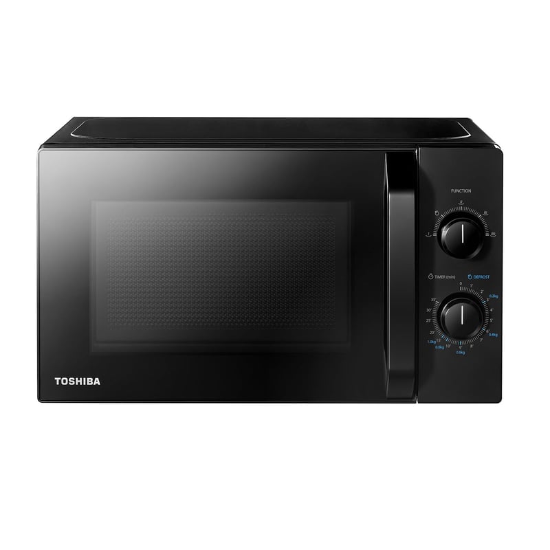 Voľne stojaca mikrovlnná rúra Toshiba MW2-MM20PE(BK) – 20 l, 700 W, 5 úrovní výkonu, LED osvetlenie, čierna