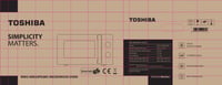 Voľne stojaca mikrovlnná rúra Toshiba MW2-MM20PE(BK) – 20 l, 700 W, 5 úrovní výkonu, LED osvetlenie, čierna 8