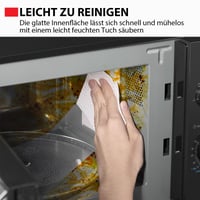 Voľne stojaca mikrovlnná rúra Toshiba MW2-MM20PE(BK) – 20 l, 700 W, 5 úrovní výkonu, LED osvetlenie, čierna 6
