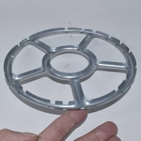 ToSSme Multifunkcionális Gázégő Adapter Trivet Konyhai Hőelosztó 6 Hüvelyk 5