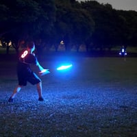 TOSY LED repülő korong 108 RGB leddel, okos módok, vízálló, újratölthető 9