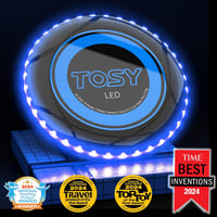 TOSY LED repülő korong 108 RGB leddel, okos módok, vízálló, újratölthető 2