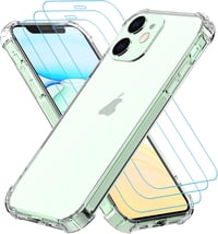 Totill iPhone 11 átlátszó tok 3 db edzett üveggel és pozicionálóval 1
