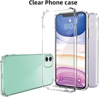 Totill iPhone 11 átlátszó tok 3 db edzett üveggel és pozicionálóval 2