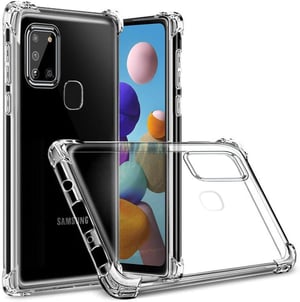 Priehľadný TPU kryt Totill na Samsung Galaxy A21s – nárazuvzdorný