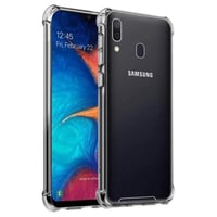 Priehľadný silikónový TPU kryt Totill pre Samsung Galaxy A40 – Ochranné puzdro odolné voči nárazom a poškriabaniu, kompatibilné s držiakmi na bicykel aj do auta 1