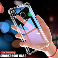 Priehľadný silikónový TPU kryt Totill pre Samsung Galaxy A40 – Ochranné puzdro odolné voči nárazom a poškriabaniu, kompatibilné s držiakmi na bicykel aj do auta 2
