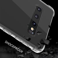 Totill Samsung Galaxy S10 átlátszó szilikon tok, ütésálló bumper védelem 5