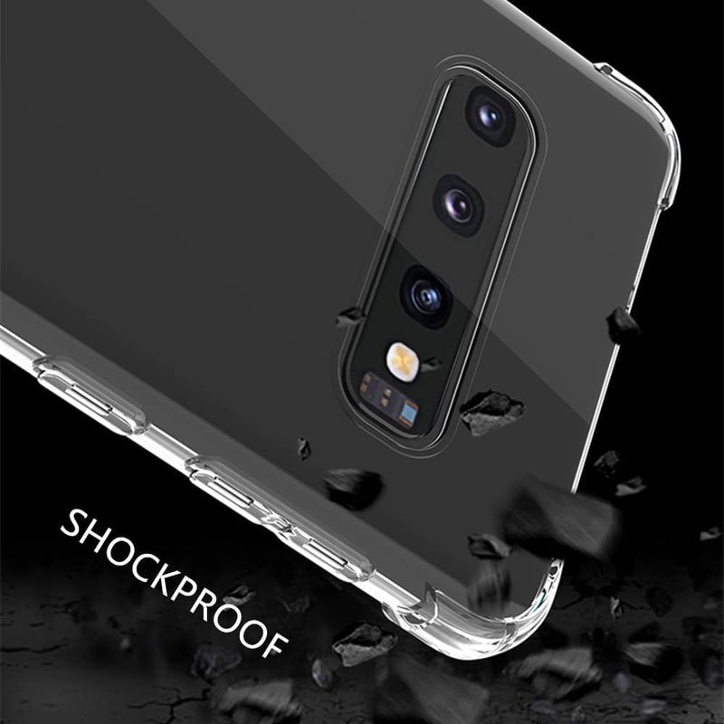 Totill Samsung Galaxy S10 átlátszó szilikon tok, ütésálló bumper védelem