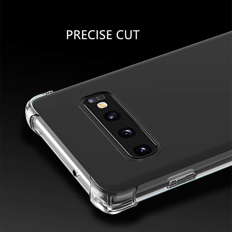 Totill Samsung Galaxy S10 átlátszó szilikon tok, ütésálló bumper védelem