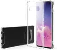 Totill Samsung Galaxy S10 átlátszó szilikon tok, ütésálló bumper védelem 1