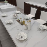 TOTIO 122 cm x 5 m extra széles öntapadós márványhatású vinyl dekorfólia fehér matt falra konyhába fürdőbe munkapultokhoz 2