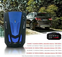 TOTMOX V7 Radar Detektor 16 Sávos GPS 360° Lézer Sebességmérő Érzékelő 7