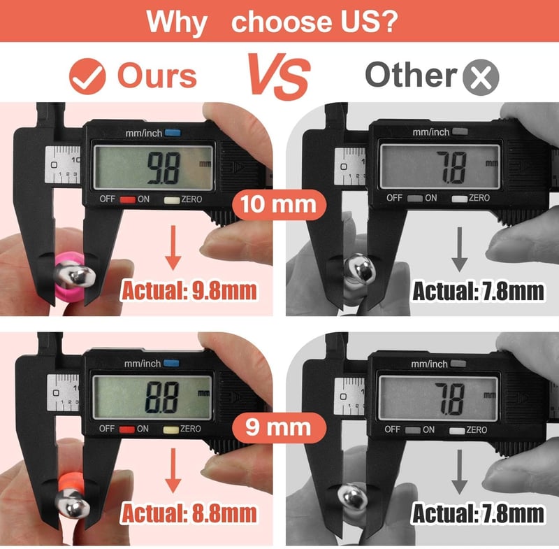Totofy 14 részes horgolótű szett ergonomikus puha gumis fogantyúval hordtáskával - White-14 Pieces